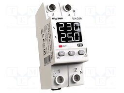 Voltage monitoring relay; AC current,undervoltage,overvoltage