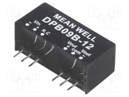 Converter: DC/DC; 9W; Uin: 18÷36V; Uout: 12VDC; Uout2: -12VDC; SIP8