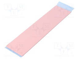Tape: heat transfer; W: 50mm; L: 0.2m; Thk: 2mm; 3W/mK; silicone