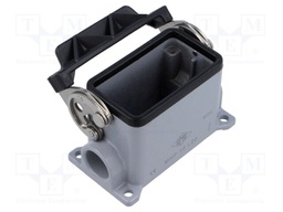 Enclosure: for HDC connectors; C-TYPE; size 57.27; Gland holes: 1