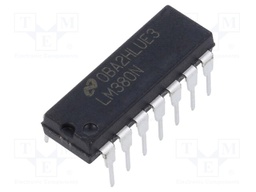 IC: audio amplifier; Pout: 2.5W; 10÷22VDC; 1; Amp.class: AB; DIP14