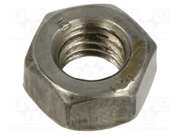 Nut; hexagonal; M8; 1.25; steel; Plating: none; 13mm; BN 115; DIN 934