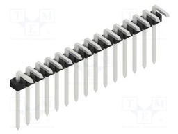 Connector: pin strips; pin header; male; PIN: 15; 2mm; THT; 1x15