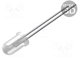 LED; 16°; 20mA; 60mW; 395÷405nm; 2.9÷3.6V; THT; 120÷250mcd