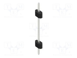 Connector: pin strips; pin header; male; PIN: 1; 1.27mm; THT; 1x1