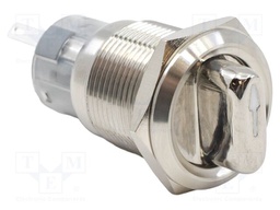 Switch: rotary; Pos: 2; SPDT; 2A/24VDC; IP65; ON-ON; Illumin: LED