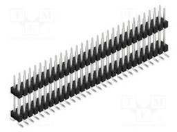 Connector: pin strips; pin header; male; PIN: 58; 2.54mm; SMT; 2x29