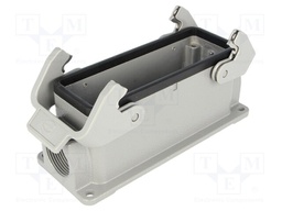 Enclosure: for rectangular connectors; Han; size 24B; M25; IP65