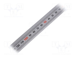 Ruler; figures horizontally arranged,self-adhesive; W: 11mm