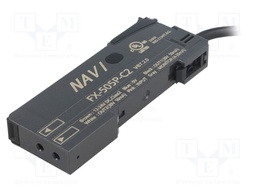 Sensor: optical fibre amplifier; PNP; IP40; Connection: lead 2m