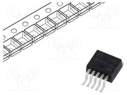IC: PMIC; DC/DC converter; Uin: 5.2÷40V; Uout: 1.23÷40V; 5A; TO263-5