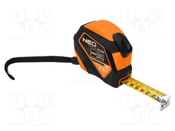 Measuring tape; L: 7.5m; Width: 25mm; Class: II