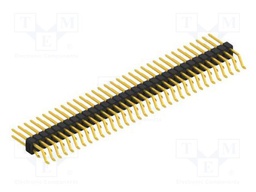 Connector: pin strips; pin header; male; PIN: 66; 2.54mm; SMT; 2x33