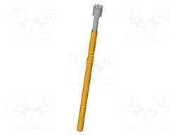 Test needle; Operational spring compression: 4mm; 8A; Ø: 2.5mm