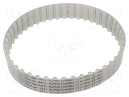 Timing belt; T10; W: 25mm; H: 4.5mm; Lw: 440mm; Tooth height: 2.5mm