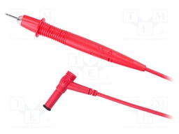 Test lead; red; Features: illumination; 10A; 1kV