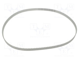 Timing belt; T5; W: 12mm; H: 2.2mm; Lw: 750mm; Tooth height: 1.2mm