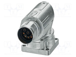Connector: M17; socket; M17 PRO; PIN: 8; 60V; 8A; IP67; crimped