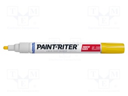 Marker: with liquid paint; yellow; Markal SL 100; Tip: round