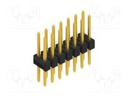 Connector: pin strips; pin header; male; PIN: 14; 2.54mm; THT; 2x7