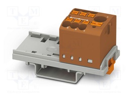 Splice terminal: rail; 24A; 690V; push-in; PA; 0.14÷4mm2; W: 28.6mm