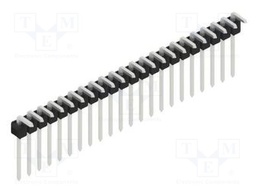 Connector: pin strips; pin header; male; PIN: 22; 2.54mm; THT; 1x22