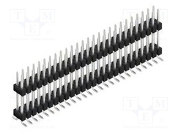 Connector: pin strips; pin header; male; PIN: 52; 2.54mm; SMT; 2x26