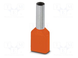 Tip: bootlace ferrule; insulated,double; copper; Bit len: 12mm