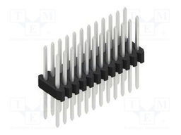 Connector: pin strips; pin header; male; PIN: 24; 1.27mm; THT; 2x12