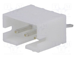 Socket; wire-board; male; PH; 2mm; PIN: 3; THT; 100V; 2A; -25÷85°C