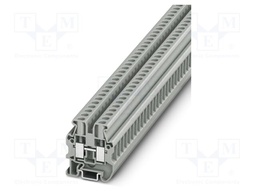 Splice terminal: rail; 32A; 500V; screw terminal; PA; 0.2÷6mm2