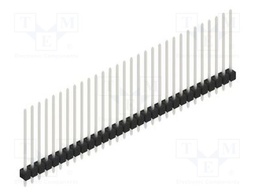 Connector: pin strips; pin header; male; PIN: 30; 2.54mm; THT; 1x30