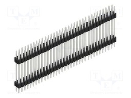 Connector: pin strips; pin header; male; PIN: 68; 1.27mm; THT; 2x34