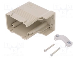 Enclosure: for HDC connectors; COB; size 44.27; Pitch: 44x27mm