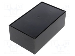 Enclosure: multipurpose; X: 96mm; Y: 160mm; Z: 63mm; 15; ABS; black