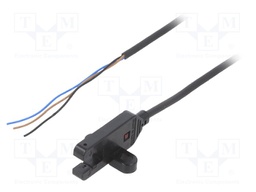 Photoelectric Sensor, 5 mm, PNP Open Collector, 50 mA, 5 VDC to 24 VDC