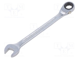 Wrench; combination spanner; 12mm; chromium plated steel