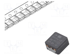Inductor: wire; SMD; 3.3uH; 4.4A; 27.3mΩ; 5.5x5x3mm; ±20%; -55÷155°C