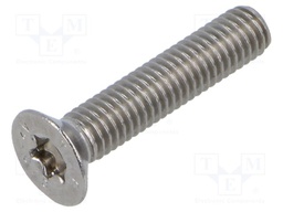 Screw; M6x30; Head: countersunk; Torx®; stainless steel; ISO 14581