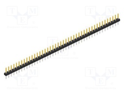 Connector: pin strips; pin header; male; PIN: 44; 2mm; THT; 1x44