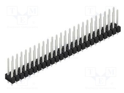 Connector: pin strips; pin header; male; PIN: 50; 2.54mm; THT; 2x25
