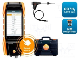 Meter: flue gas analyzer; touch screen,LCD 5"; 0÷21% (O2)