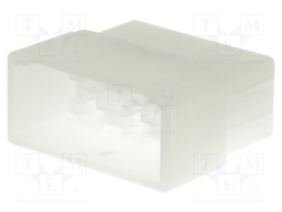 Terminals cover; male; for push-on 6.3mm connectors with lock