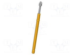 Test needle; Operational spring compression: 4mm; 5A; Ø: 1.75mm