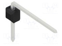 Connector: pin strips; pin header; male; PIN: 1; 2.54mm; THT; 1x1