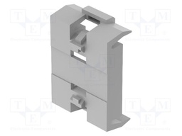 Mounting unit; OptoHiT; colourless; plastic