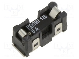 Fuse: fuse; time-lag; 5A; 125VAC; 125VDC; SMD; ceramic; OMZ 125
