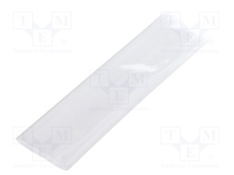 Heat shrink sleeve; glueless; 3: 1; 24mm; L: 1.2m; transparent
