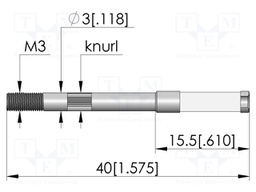 Tool: mounting tool; 2.5mm