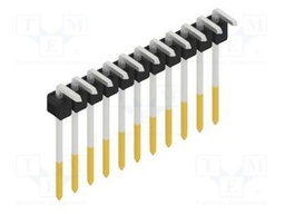 Connector: pin strips; pin header; male; PIN: 11; 2.54mm; THT; 1x11